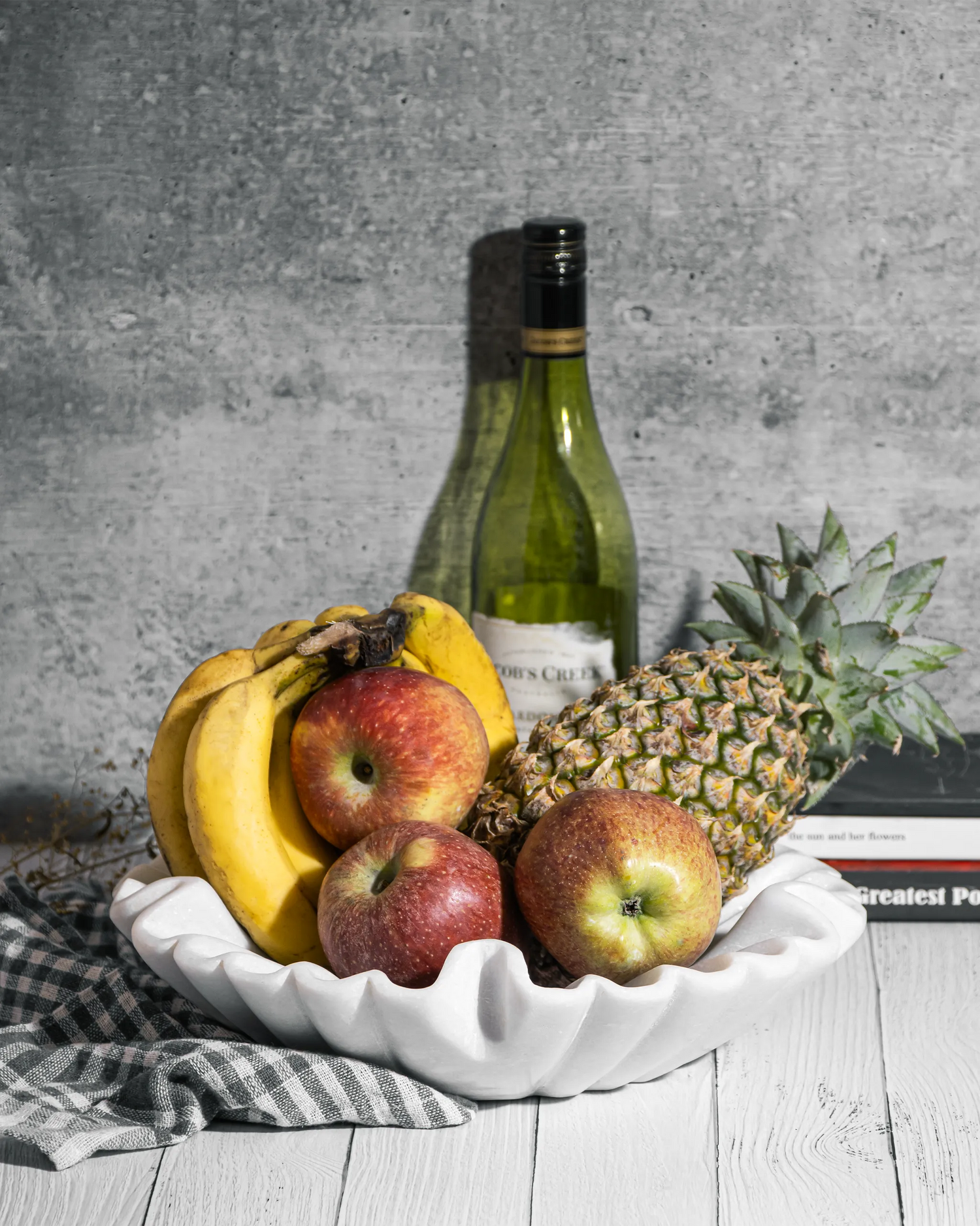 Marble Ethereal Fruit Bowl