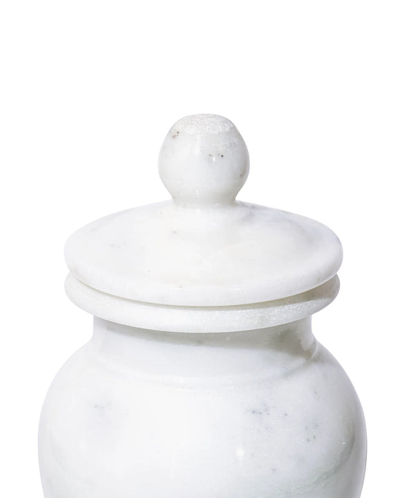 marble ginger jar